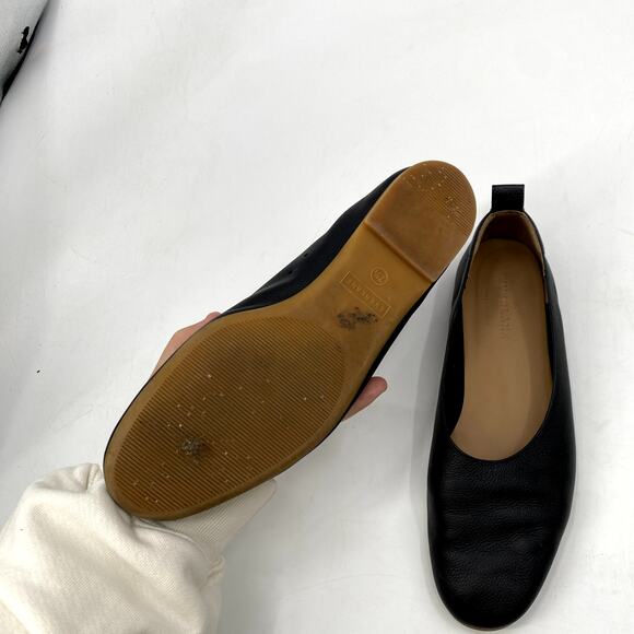 Everlane Black Round Toe Flats - Picture 4 of 7